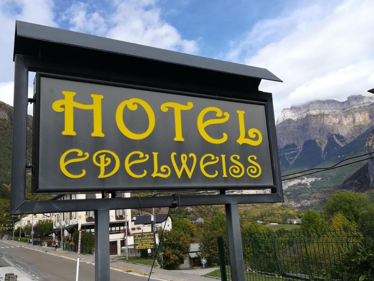 Edelweiss Hotel Torla Eksteriør billede